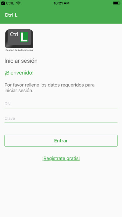 Emulate iPhone app Control-L using MyAndroid