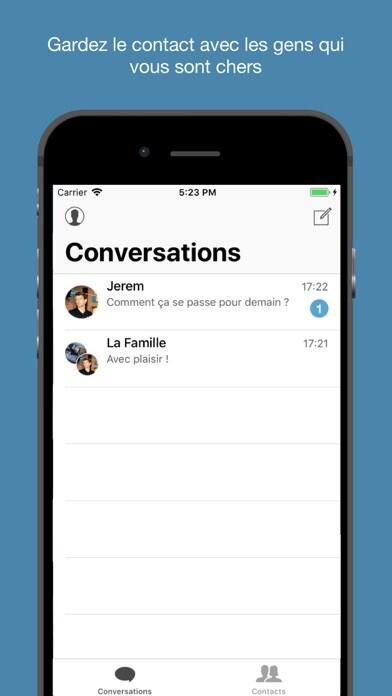 Emulate Android APK Conversations