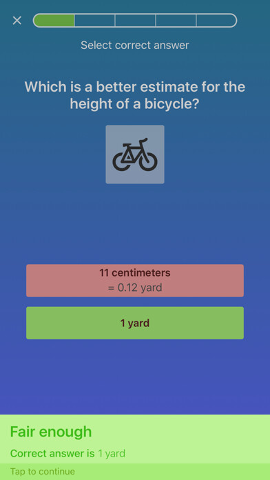 Emulate iPhone app Conversions – Unit Conversion Practice using MyAndroid