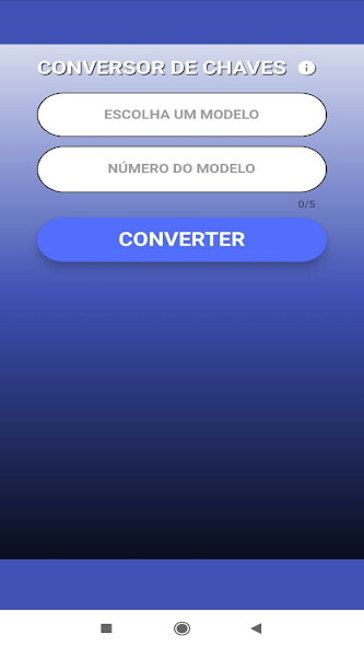 Run android online APK Conversor de Chaves from MyAndroid or emulate Conversor de Chaves using MyAndroid
