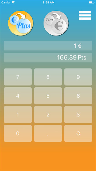 Run android online APK Conversor Peseta - Euro from MyAndroid or emulate Conversor Peseta - Euro using MyAndroid
