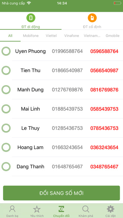 Emulate iPhone app Convert Contact using MyAndroid