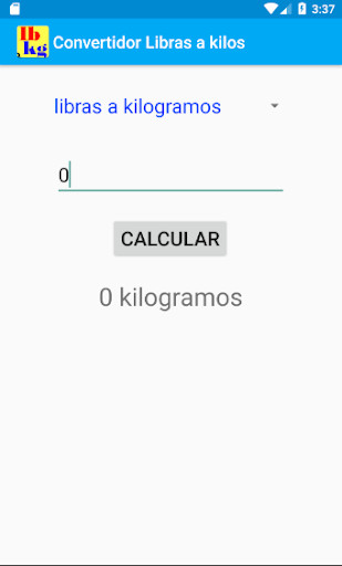 Run android online APK Convertidor de libra a  kilogramo from MyAndroid or emulate Convertidor de libra a  kilogramo using MyAndroid