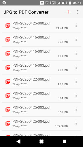 Run android online APK Convert Photo to PDF from MyAndroid or emulate Convert Photo to PDF using MyAndroid