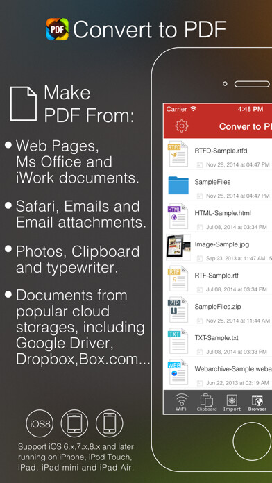 Emulate iPhone app Convert to PDF Converter using MyAndroid Emulate iPhone app Convert to PDF Converter using MyAndroid