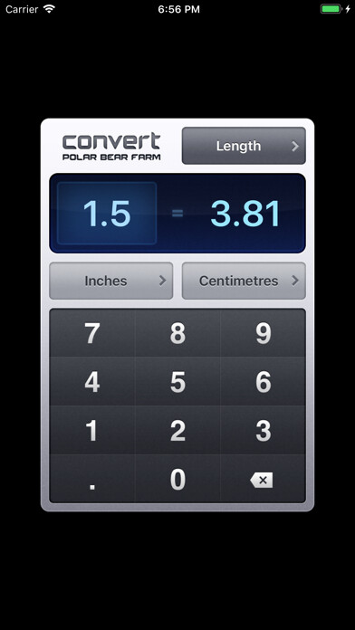 Emulate iPhone app Convert Trial - Unit Converter using MyAndroid Emulate iPhone app Convert Trial - Unit Converter using MyAndroid
