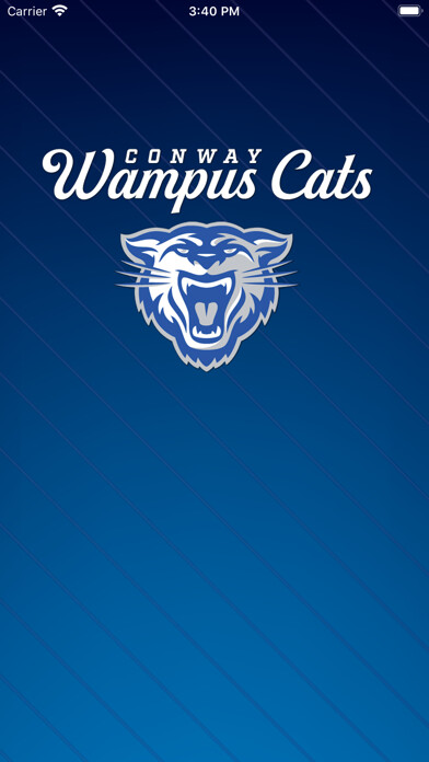 Emulate iPhone app Conway Wampus Cats Athletics using MyAndroid