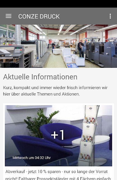 Run android online APK CONZE DRUCK from MyAndroid or emulate CONZE DRUCK using MyAndroid