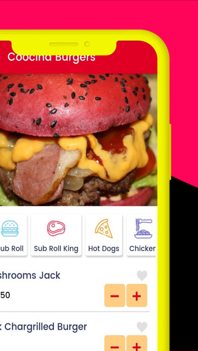 Emulate iPhone app Coocina Burgers using MyAndroid Emulate iPhone app Coocina Burgers using MyAndroid