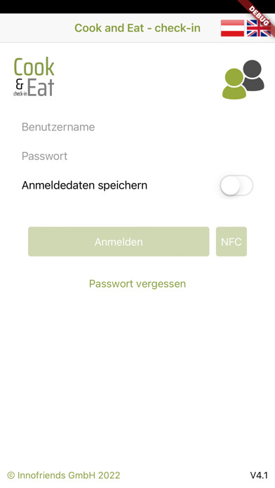 Emulate iPhone app Cook and Eat - check-in using MyAndroid Emulate iPhone app Cook and Eat - check-in using MyAndroid