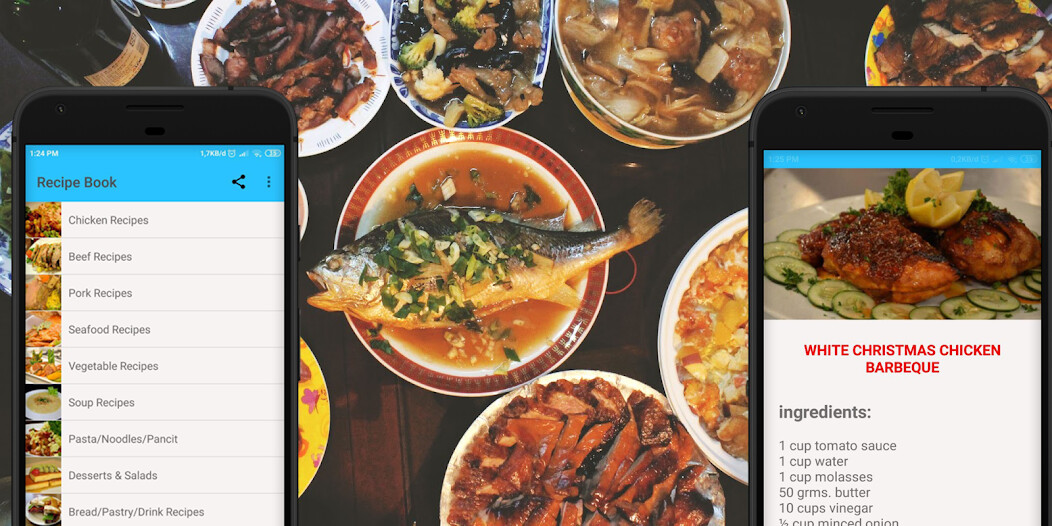 Run android online APK Cookbook Recipes - Food Recipes Book Offline App from MyAndroid or emulate Cookbook Recipes - Food Recipes Book Offline App using MyAndroid
