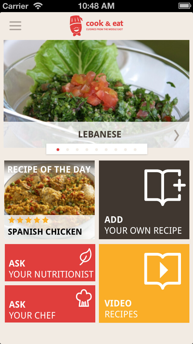 Emulate iPhone app Cook & Eat using MyAndroid Emulate iPhone app Cook & Eat using MyAndroid