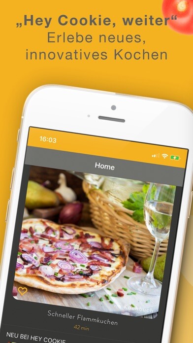 Emulate iPhone app CookieBook - Guided Cooking using MyAndroid Emulate iPhone app CookieBook - Guided Cooking using MyAndroid