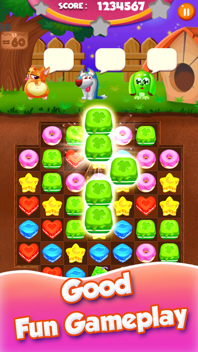 Emulate iPhone app Cookie Boss Mania using MyAndroid