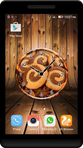 Run android online APK Cookie Clock Live Wallpaper from MyAndroid or emulate Cookie Clock Live Wallpaper using MyAndroid