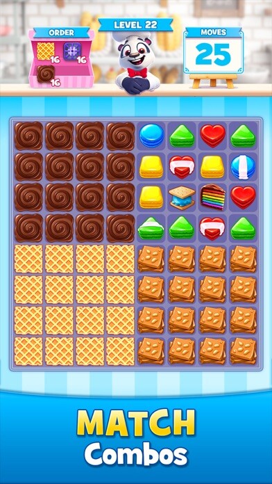 Emulate iPhone app Cookie Jam: Match 3 Games using MyAndroid Emulate iPhone app Cookie Jam: Match 3 Games using MyAndroid