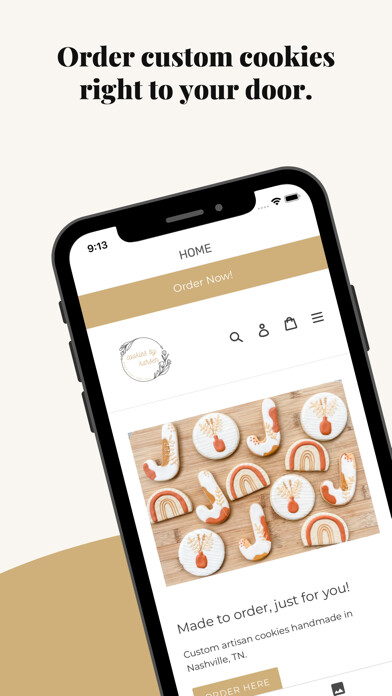 Emulate iPhone app Cookies By Karsen using MyAndroid