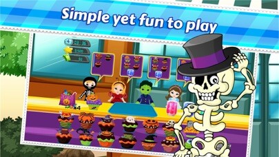 Emulate iPhone app Cooking Chef Fever Halloween Time using MyAndroid