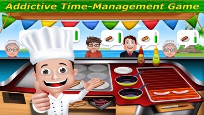 Emulate iPhone app Cooking Chef Rescue Kitchen Master - Restaurant Management Fever for boys & girls using MyAndroid