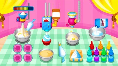 Emulate iPhone app Cooking colorful cupcakes game using MyAndroid Emulate iPhone app Cooking colorful cupcakes game using MyAndroid