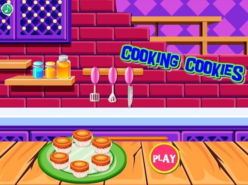 Run android online APK cooking cookies : games for girls from MyAndroid or emulate cooking cookies : games for girls using MyAndroid
