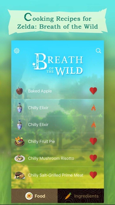 Emulate iPhone app Cooking Dish Recipes for Zelda: Breath of the Wild using MyAndroid Emulate iPhone app Cooking Dish Recipes for Zelda: Breath of the Wild using MyAndroid