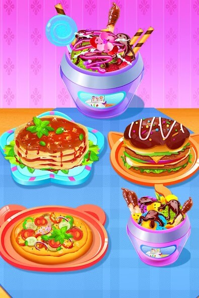 Emulate iPhone app Cooking Foods In The Kitchen using MyAndroid