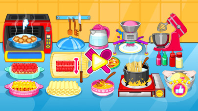 Emulate iPhone app Cooking Games Baking Lasagna using MyAndroid