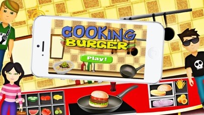Emulate iPhone app Cooking Hamburger Cool 2016 : Make Games sushi pizzas for fun using MyAndroid