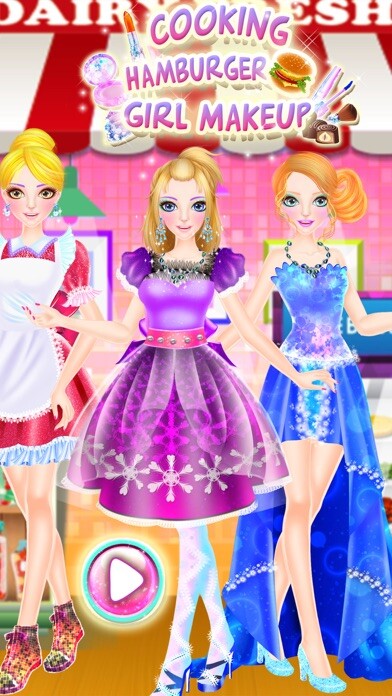 Emulate iPhone app Cooking Hamburger Girl Makeup using MyAndroid Emulate iPhone app Cooking Hamburger Girl Makeup using MyAndroid