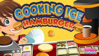 Emulate iPhone app Cooking Hamburger Ice - Games Maker Food Burger using MyAndroid
