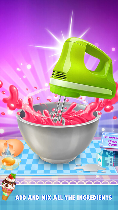 Emulate iPhone app Cooking Icecream Cone using MyAndroid