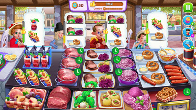 Emulate iPhone app Cooking Land - Restautant Cook using MyAndroid