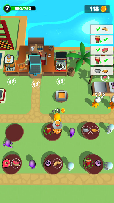 Emulate iPhone app Cooking Mania: Cafe Chef using MyAndroid