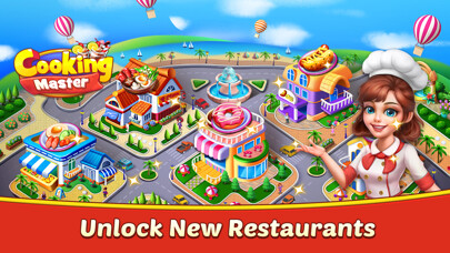 Emulate iPhone app Cooking Master:Restaurant Game using MyAndroid