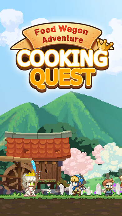 Emulate iPhone app Cooking Quest : Food Wagon using MyAndroid