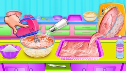 Emulate iPhone app Cooking Red Velvet Cake using MyAndroid