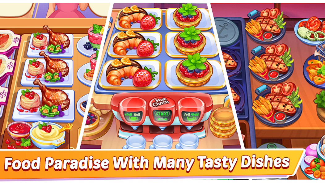Run android online APK Cooking Rush - Restaurant Game from MyAndroid or emulate Cooking Rush - Restaurant Game using MyAndroid