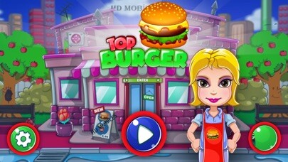 Emulate iPhone app Cookings Games Hamburger using MyAndroid