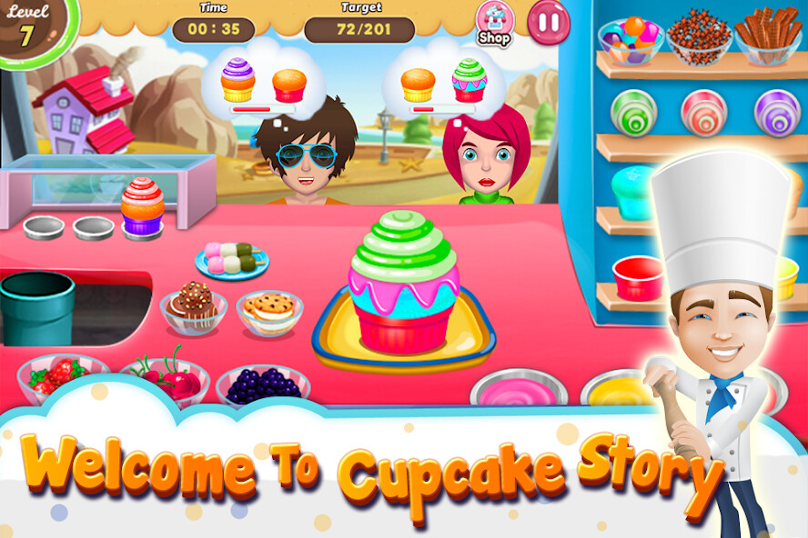 Run android online APK Cooking Story Cupcake from MyAndroid or emulate Cooking Story Cupcake using MyAndroid