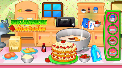 Emulate iPhone app Cooking strawberry short cake using MyAndroid Emulate iPhone app Cooking strawberry short cake using MyAndroid