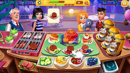 Run android online APK Cooking Talent - Restaurant fever from MyAndroid or emulate Cooking Talent - Restaurant fever using MyAndroid