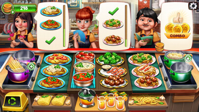Emulate iPhone app Cooking Team: Restaurant Games using MyAndroid