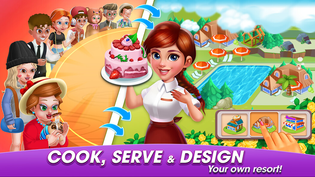 Run android online APK Cooking world: cooking games from MyAndroid or emulate Cooking world: cooking games using MyAndroid