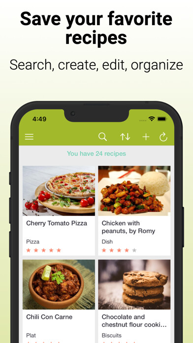 Emulate iPhone app Cookmate - My Recipe Organizer using MyAndroid Emulate iPhone app Cookmate - My Recipe Organizer using MyAndroid