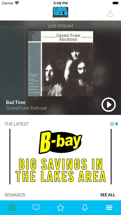 Emulate iPhone app Cool 103.5 using MyAndroid