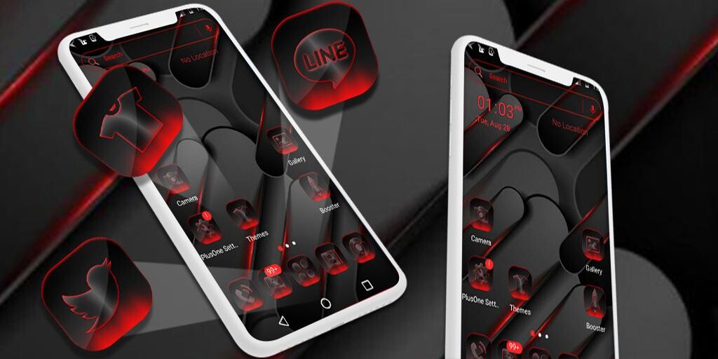 Run android online APK Cool Black Launcher Theme from MyAndroid or emulate Cool Black Launcher Theme using MyAndroid