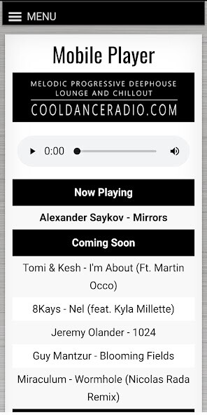 Run android online APK Cool Dance Radio from MyAndroid or emulate Cool Dance Radio using MyAndroid