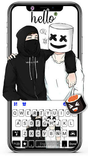 Run android online APK Cool DJ Friends Keyboard Background from MyAndroid or emulate Cool DJ Friends Keyboard Background using MyAndroid