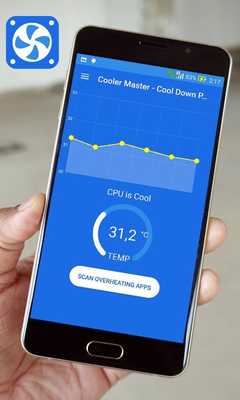Emulate Android APK Cooler Master-Cool Down Device
